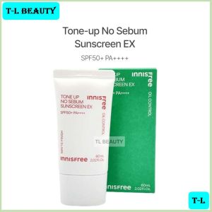 [Date ngắn 05/12/2026 – Thanh Lý] KEM CHỐNG NẮNG NÂNG TONE HÀN QUỐC INNISFREE TONE UP NOSEBUM SUNSCREEN EX SPF50+ PA++++ 60ML MẪU MỚI 2023  [DATE NGẮN 05/12/26–T. LÝ] KEM CHỐNG NẮNG NÂNG TONE HÀN QUỐC INNISFREE TONE UP NOSEBUM SUNSCREEN EX