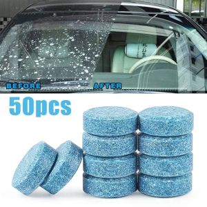 200PCS Car Effervescent Tablets Windshield Washer Fluid Concentrated Glass Water Wiper Solid Cleaner Tablet Car Accessary