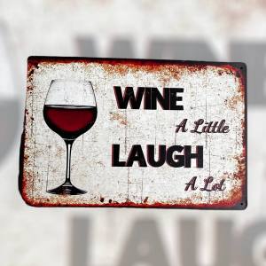 Vintage Style Beer / Alcoholic Signage Metal Tin Plate Wall Decor 20 x 30 cm