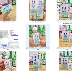 Dầu gió trắng dịu nhẹ thư giãn Wah On Qu Feng You 56ml 3ml Shake Hand Chính hãng nội địa Singapore