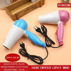 Hairdryer Mini Lipat / Pengering Rambut Mini Lipat