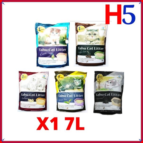 KAWAN Tahu Tofu Cat Litter Soybean ( 7 Liter X 1 Pack) Lazada
