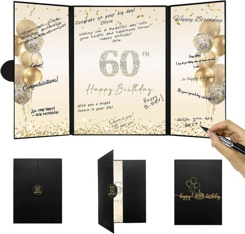การ์ดอวยพรวันเกิด 60 ปี: วิธีเลือกดีไซน์และข้อความที่มีความหมายสำหรับผู้ใหญ่