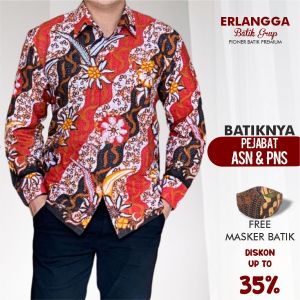 Batik Pria Populer Lengan Panjang Terbaru 2022