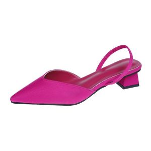 [Free Shipping] High-End Sandals For Women New Style High Heels Thin Heels Comfortable To Wear Elegant And Stylish Closed-Toe Sandals