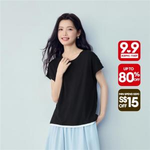 Giordano Beau Monde Women Women T-Shirt - Regular Fit Free Shipping 13326262