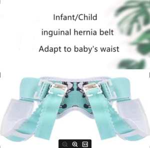 Baby Inguinal Hernia Belt Medical Child Type Treatment With Small Bowel Hernia Bag Male And Female Baby With 2 Hernia Pack