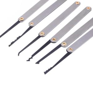 【HCS】17 ชิ้นการฝึกอบรมการปฏิบัติ ล็อค เลือกกุญแจหยิบปลดล็อค ล็อค เลือก เครื่องมือ