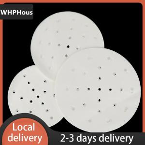 [COD] WHPHous Ship within 24 hours 50Pc 5 6 7 8 9 10 Inches Practical Cooking Paper Bamboo Steamer Dim Sum Paper