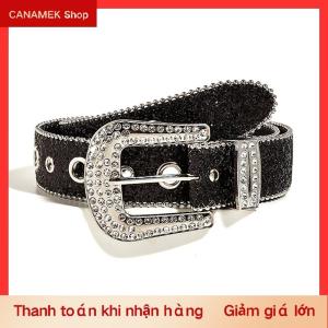 CS Sáng bóng Rhinestone rộng vành đai phụ nữ ăn mặc vành đai dành cho người lớn Rhinestone vành đai ăn mặc tinh thể kim cương vành đai