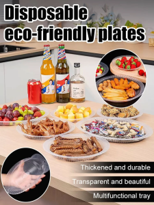 Disposable eco-friendly plates