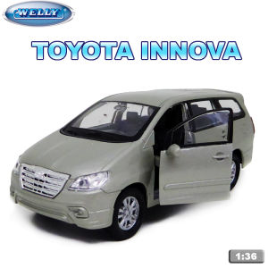 Welly 1:36 Toyota Innova Diecast Collectible Model Toy Car RIC Raion Toy Vehicles for Boys and Kids