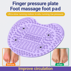 Foot Reflexology Massage Mat Ultra-Slow Jogging Foot Massage Mat Widened And Enlarged Acupressure Mat