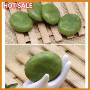 🔥🔥🔥dingdaocunz Natural Massage Stones Green Stones Cold Rock for Spa Deep Tissue Massager