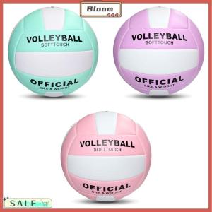 Follow Get New[Bloom Z] Volleyball Professional Competition PVC Volleyball Size 5 For Beach Outdoor Camping Volleyball Indoor Game Ball Training Ball