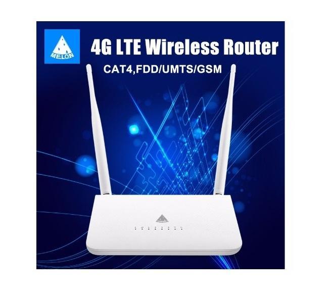 Router 4G LTE Ultra Turbo 4 เสา ใส่ซิมการ์ด รองรับ 4G ทุกเครือข่าย ...