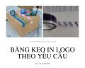 Băng keo in logo, in chữ theo yêu cầu - Nhận số lượng ít cho đơn hàng nhỏ - Băng keo in tên shop, website, sđt, ...  Số lượng ít vẫn nhận. 