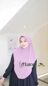 Kerudung Pet Ropel Husna Jilbab Marwah Bergo Hijab Instan Dewasa Kekinian Terbaru Jersey Zara Premium Couple Ibu dan Anak