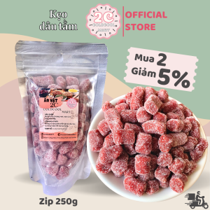 Kẹo Dâu Tây Đà Lạt 250g 2c Mart