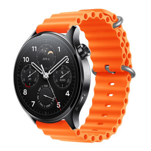 Ocean Silicone Strap For Xiaomi Watch S4 Metal Buckle Loop Wristband Mi Watch S3/S2/S1 Pro/S1 Active/S1 AP Smart Watch strap Bracelet Accessories
