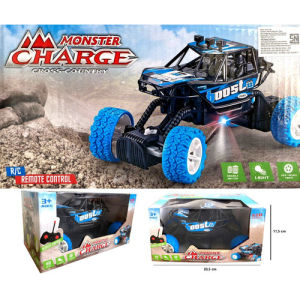 Mainan Anak Mobil Remote Control RC Monster Charge Cross Country Skala 1:20 ada Lampu LED