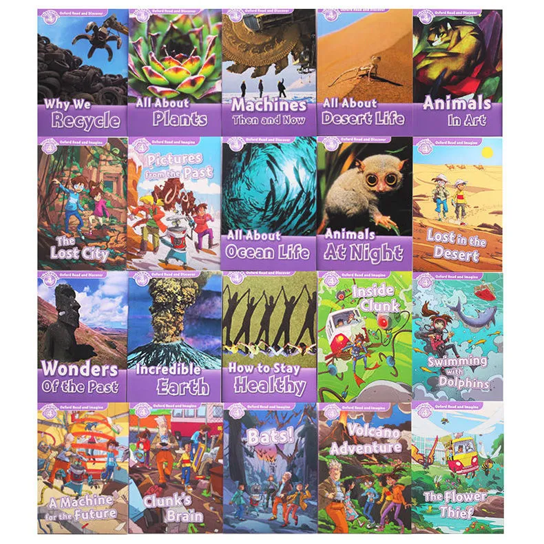 108 Books Oxford Read and Discover 1-6 Stages Oxford Reading and