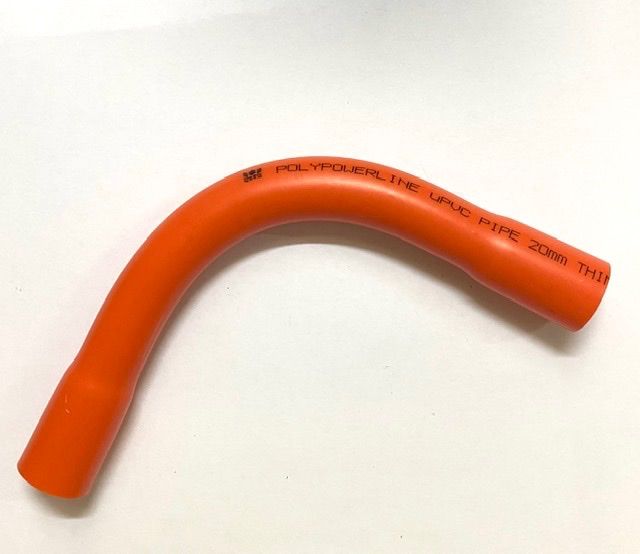 PVC Orange Electrical Conduit Long Elbow 1/2” | Lazada PH