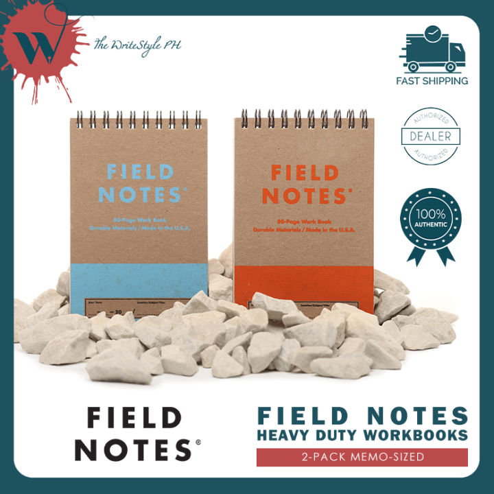 Field Notes Heavy Duty Notebooks (2Pack) Lazada PH