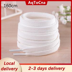 [COD] AqToCna Ship within 24 hours 1Pair 100CM 120CM 140CM 160CM Cotton Thick Flat Shoelace Sports Casual Shoe Lace