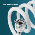 Washing Machine Water Hose 1.5M/3M/5M Washing Machine Inlet Hose Universal Mesin Basuh Pipe Inlet Hose With Connector. 
