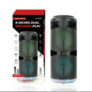 AILIPU ALP 8202 outdoor portable colorful led wholesale wireless stereo speaker outdoor with LED light