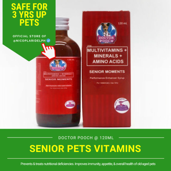 Doctor Pooch Senior Moment Multivitamin for Appetite, Immunity and Well