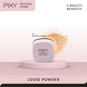 Pixy UV Whitening 4 Beauty Benefit Loose Powder || Bedak tabur 12gr