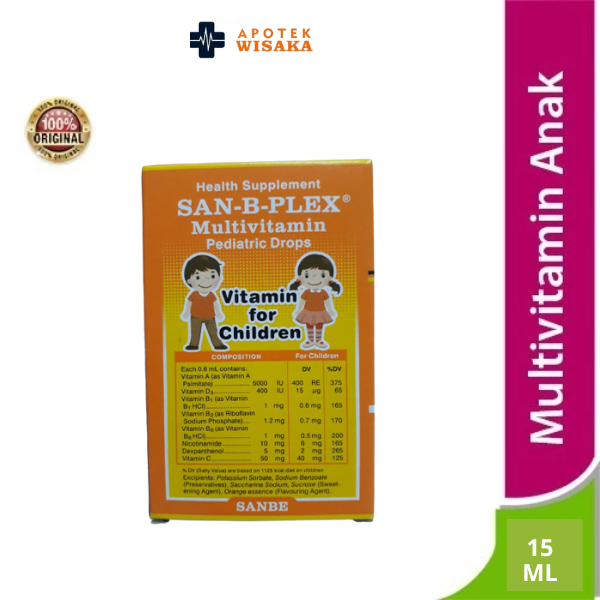 San-B Plex Drops Vitamin Anak | Lazada Indonesia