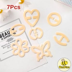 MaxPlus 4/7Pcs Bra Clips Hide Bra Strap Bra Buckle Strap Holder