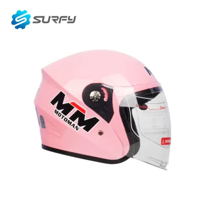 MTM Helmet Motoman Half Face Helmet S-103 With ICC Sticker Large-XL Size 58-62cm