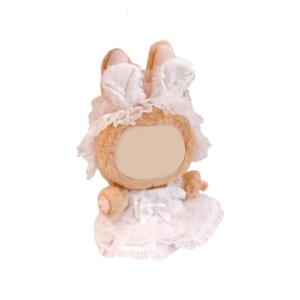 Búp bê lễ ăn mặc với thời trang hairband cho búp bê Anime 15cm ngồi hình dạng búp bê trò chơi tương tác dressingup quần áo