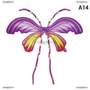 [COD] xiangshun ลูกโป่งรูปปีกผีเสื้อนางฟ้าสีสันสดใสสำหรับวันเกิดของเด็กๆเด็กผู้ชายเด็กผู้หญิงอุปกรณ์ตกแต่งงานปาร์ตี้ DIY ลูกโป่งฟอยล์แบบแขวนด้านหลังของเล่น