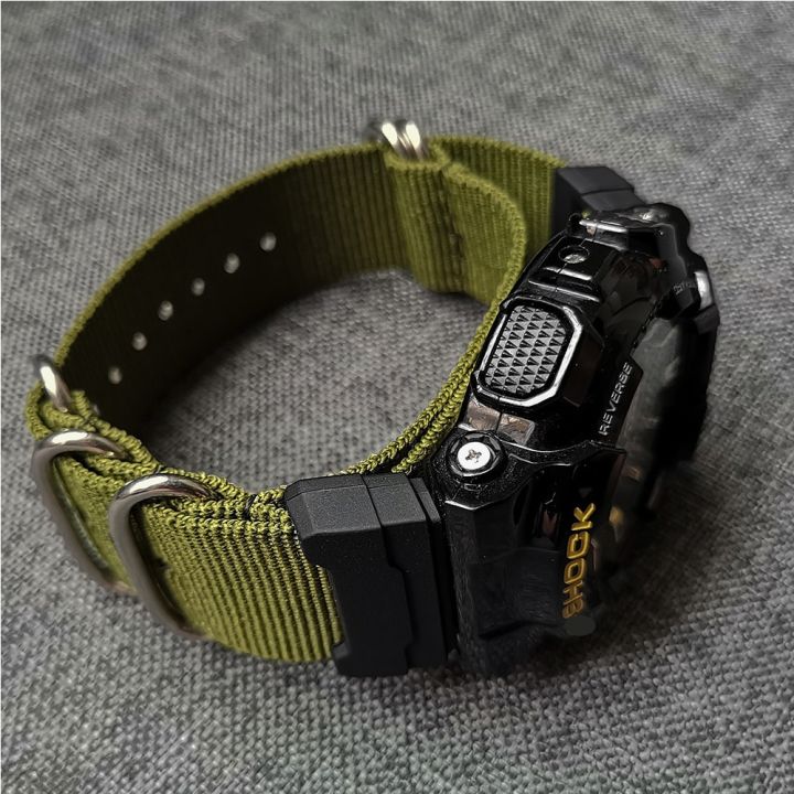 Nylon Watchband For Casio G Shock GA 110 100 120 150 200 400 GD 100 110 120 DW 5600 GW 6900 Bracelet Strap Band 16Mm Adapter Lazada Singapore