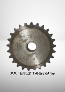 Sprocket RS 25 x 25 T Gear Rantai Single Gir gigi Z 25T RS25 -1 25Z25 25X25T 25-1 tipe B