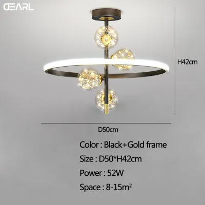 Modern Led Chandelier Light Tri-Color Ceiling Lighting for BedroomLiving room LightsKitchenDining room Ceiling Lamps