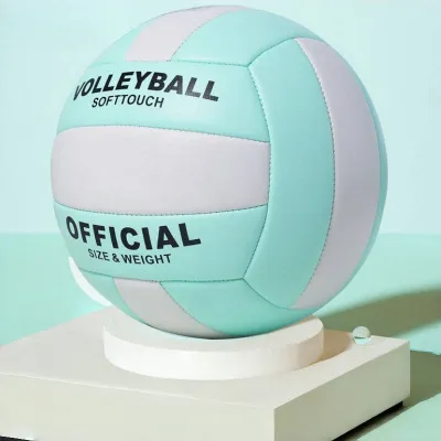 【Manila】Volleyball Ball Size 5 PU Leather Soft Indoor Outdoor Volleyball Ball Original Sports Training Game Play Ball For Beginner Teenager Adult