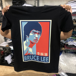 Kaos Bruce Lee Tshirt Casual Premium Cotton Real Pict Ready Stock Tersedia dan Siap Kirim BISA COD