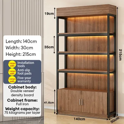 GOLD Boltless Rack 4 Tier Display Cabinet Heavy Duty Supermarket Storage Shelves Fast Ship 多功能架子/置物架