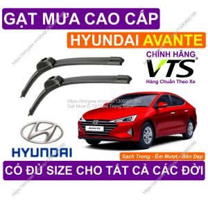 Gạt Mưa Êm Mượt Kính Lái Hyundai Avante Cặp Gạt Mưa Kính Lái Hyundai Avante. Có Đủ Size Cho Các Đời X.e Hyundai Avante