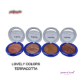 TERRACOTTA EYESHADOW LOVELY COLORS. 