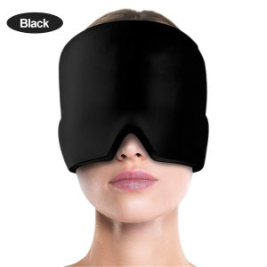 SG NEW Gel Hot Cold Therapy Headache Migraine Ice Relief Cap Tension Head Massager Pain Cooling Hot Therapy Hat Form Fitting Head Wrap