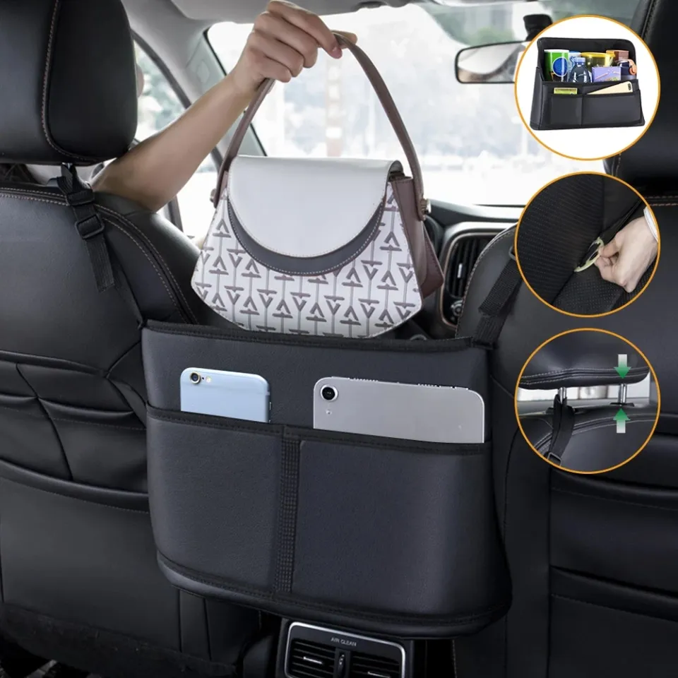 Car Seat Storage And Handbag Holding Net Car Net Pocket Handbag