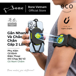 Phụ Kiện Cố Định Điện Thoại Khi Chạy Bộ V2 Bone Thiết Kế Dây Đeo Đàn Hồi Và Nam Châm Từ Tính Chắc Chắn Run Tie Connect Kit 2 - Magnetic