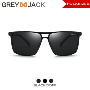 Grey Jack Kacamata hitam Sungglasses Polarized Anti UV Anti Silau TR90 Model kotak Fashion pria dan wanita SA 2202